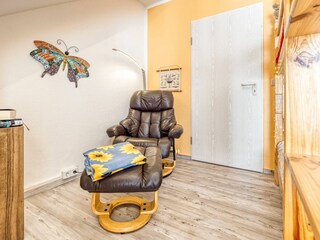 Sessel im Schlafzimmer