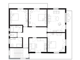 Plattegrond appartement 2 Dec 2025