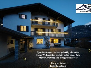 Kerstgroet Ferienhaus Gioia 2026