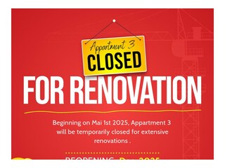 Red Closed for Renovation Instagram Image - Made w