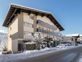 Haus außen Winter