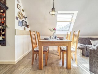 Essecke im Wohnbereich