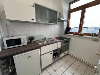 Ferienwohnung Hafenkante Küche