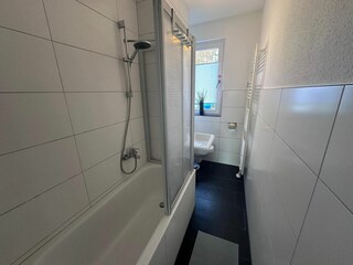Nordlicht Ferienwohnung Badewanne
