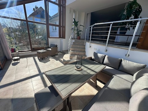 Ferienwohnung Haus Ostseesprung - Fewo Sarah Hochparterre gratis WLAN, Parkplatz und gem. Garten
