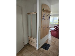 Eingangsbereich/Flur mit Garderobe