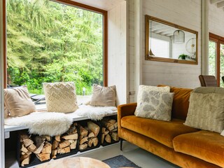 Nature is visible from every window