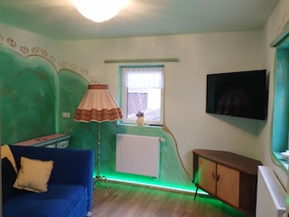 Wohnzimmer/Schlafcouch