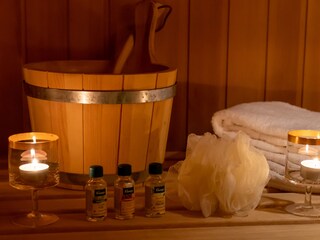 Sauna im Keller