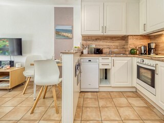 Essbereich mit Küchenzeile