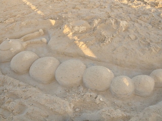 Spiel und Spaß am Strand
