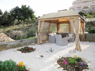 Appartement Arbanija Buitenaudio-opname 9