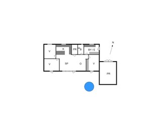 Vakantiehuis Årøsund Grondplan 39