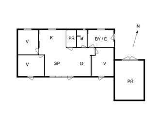 Holiday house Årøsund Floor Plan 3