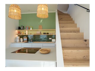 Treppe ins Obergeschoss