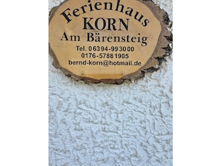 Logo Ferienhaus Korn am Bärensteig