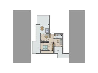 Vakantieappartement Algund Grondplan 18