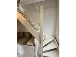 Treppe zur 1. Etage