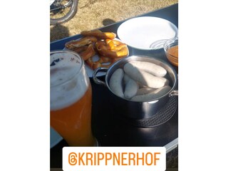 Frühstück nach Absprache möglich