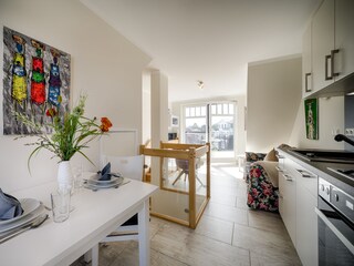 Blick Richtung offener Wohnbereich