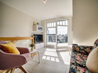 Wohnbereich Blick zweiter Balkon