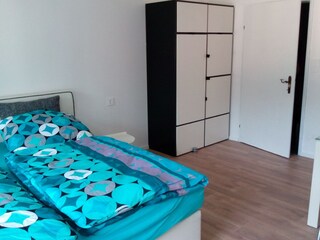 gemütliches Doppelbett