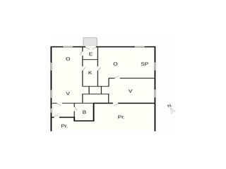 Casa per le vacanze Højer Pianta del piano 3