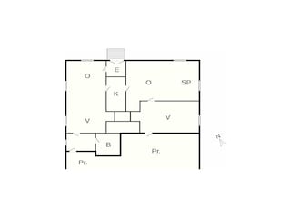 Holiday house Højer Floor Plan 36