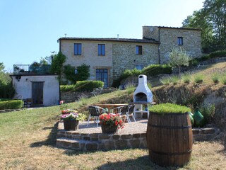 Ferienhaus mit Gartenseite