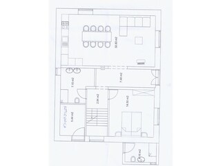 Casa per le vacanze Rabac Pianta del piano 21
