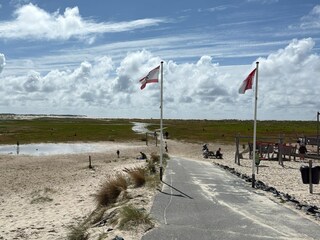 Blick auf den Kniepstrand