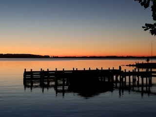 Sonnenuntergang am Chiemsee