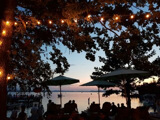 An der legendären Beachbar