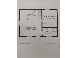 Bungalow Dolgen (Feldberger Seenlandschaft) Grundriss 12