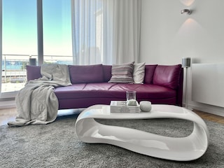 Wohnzimmer mit Blick zum Bodensee