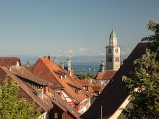 Ausblick aus dem Obergeschoss