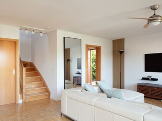 Blick ins Wohnzimmer