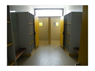 Hallenbad Umkleideraum