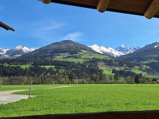 Chalet Lärchforst, Ausblick aus der Garenhütte