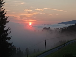 Sonnenaufgang am Waldherrhof