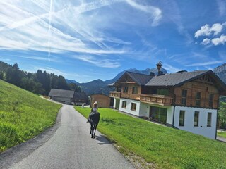 Runter zum Hauseigenem Hof