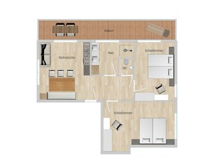 Haufhof Apartments - Apartment Morgensonne