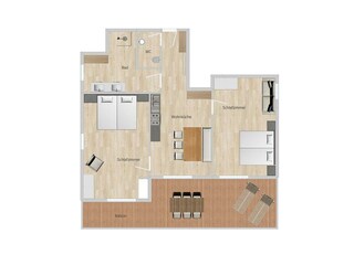 Haufhof Apartments - Apartment Morgensonne