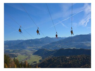 Zipline am Stoderzinken