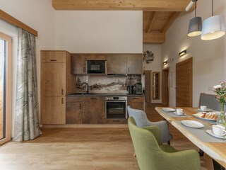 Wohnküche Morgensonne