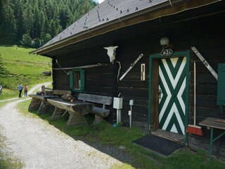 Wurzeggeralm - Eingang