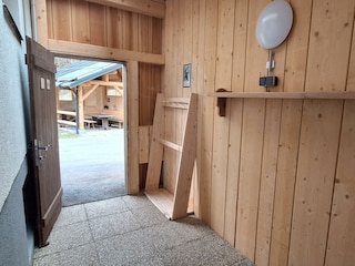 Chalet Lärchforst Schi- und Farradabstellraum