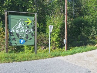 Zufahrt zum Chalet Lärchforst