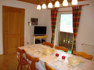 Appartement Alexandra Gföller - Esstisch