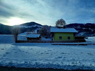 Seitenansicht Winter